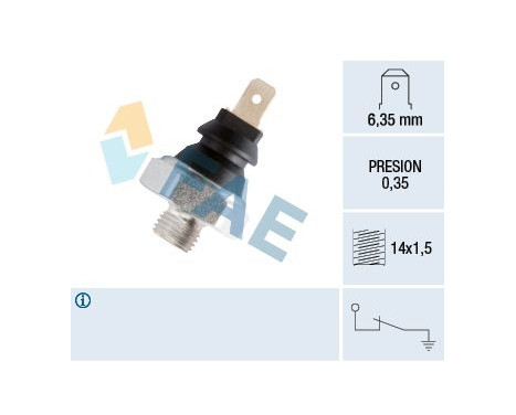 Oil pressure sensor