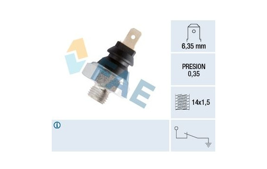 Oil pressure sensor