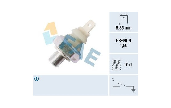 Oil pressure sensor