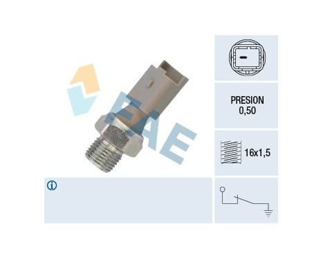 Oil pressure sensor