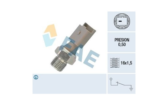 Oil pressure sensor