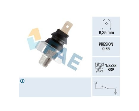 Oil pressure sensor