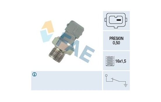 Oil pressure sensor