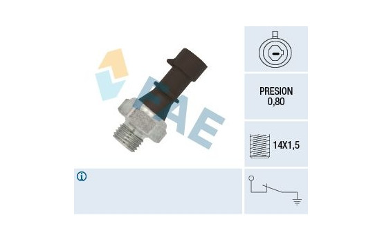 Oil pressure sensor