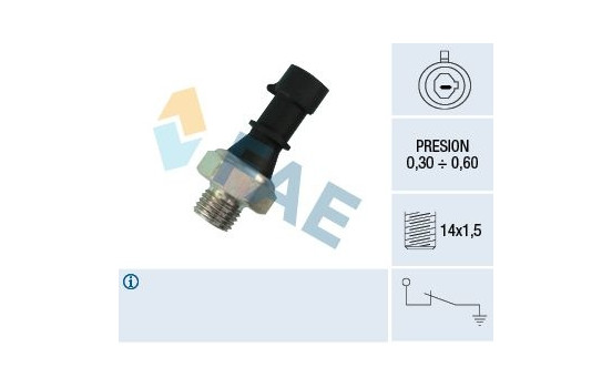 Oil pressure sensor