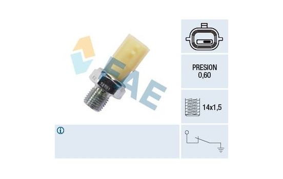 Oil pressure sensor