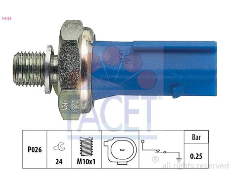 Oil pressure sensor