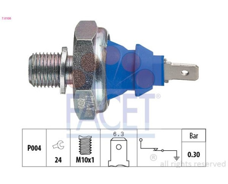 Oil pressure sensor