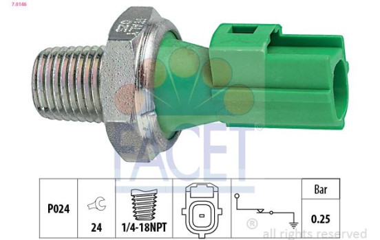 Oil pressure sensor