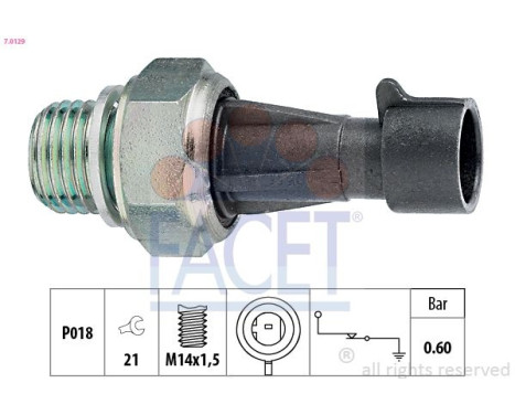 Oil pressure sensor