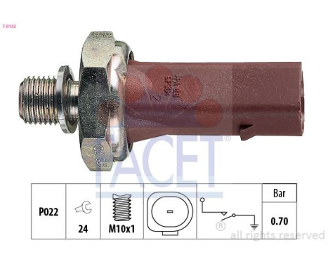Oil pressure sensor