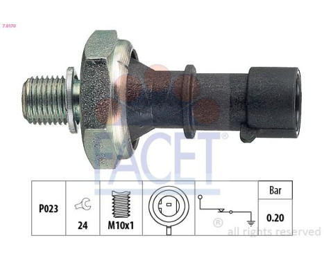 Oil pressure sensor