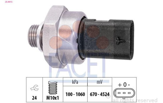 Oil pressure sensor