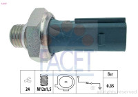 Oil Pressure Switch Made in Italy - OE Equivalent