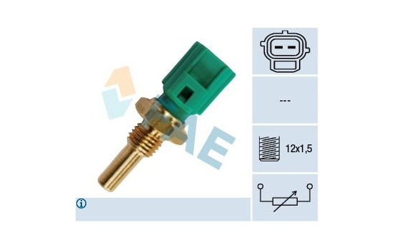 Sensor, oil temperature
