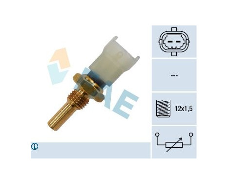Sensor, oil temperature