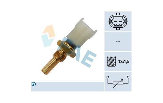 Sensor, oil temperature