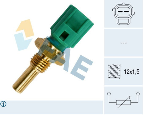 Sensor, oil temperature