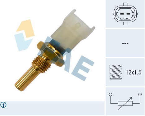 Sensor, oil temperature