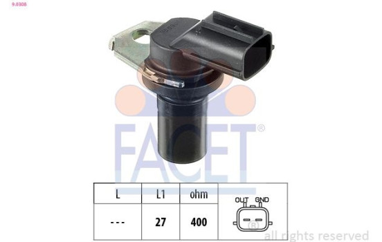 RPM Sensor, automatic transmission Made in Italy - OE Equivalent