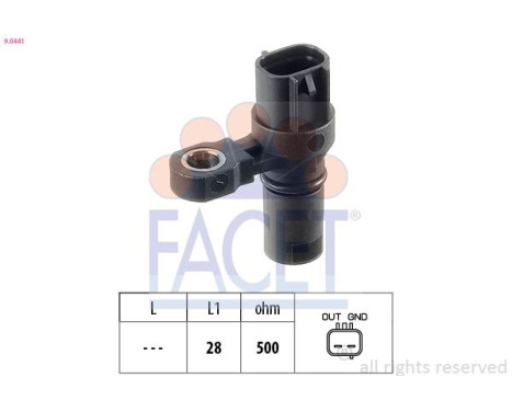 RPM Sensor, automatic transmission Made in Italy - OE Equivalent