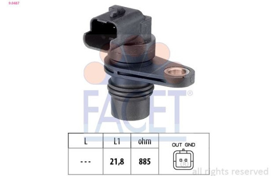 RPM Sensor, automatic transmission Made in Italy - OE Equivalent