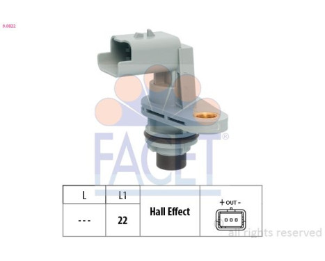 Speed sensor, automatic drive