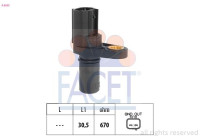 Speed sensor, automatic drive