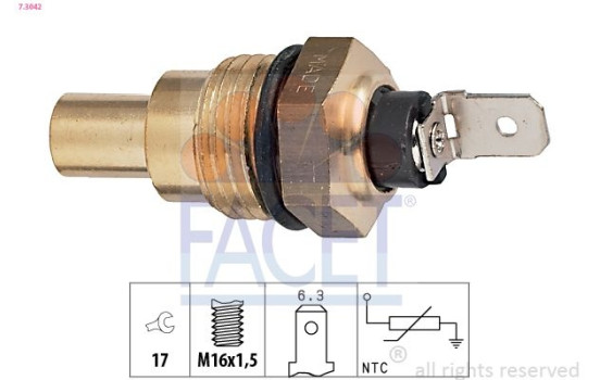 Temperature sensor 7.3042 Facet