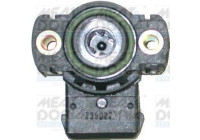 Sensor, throttle valve adjustment