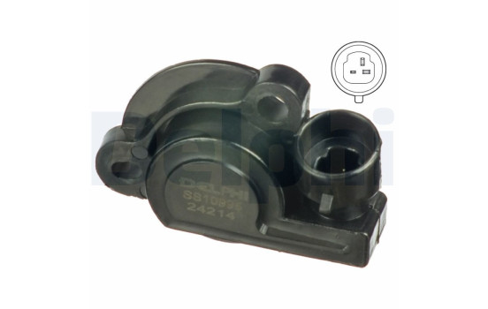 Sensor, throttle valve adjustment