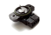 Sensor, throttle valve adjustment