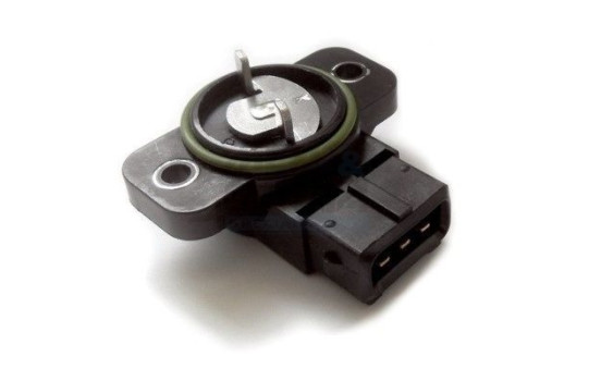 Sensor, throttle valve adjustment