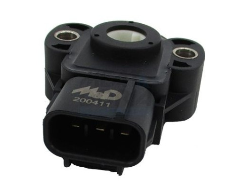 Sensor, throttle valve adjustment