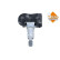 Wheel sensor, tire pressure monitoring system