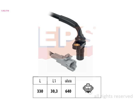 Sensor, RPM Made in Italy - OE Equivalent