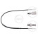 Tacho Shaft K43104 ABS, Thumbnail 2