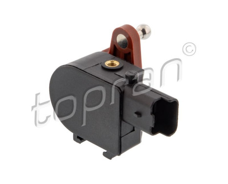 sensor, headlamp levelling adjustment element