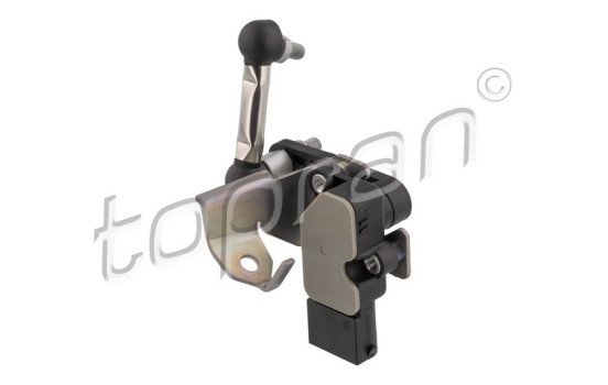 sensor, headlamp levelling adjustment element