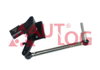 sensor, headlight height adjustment control element