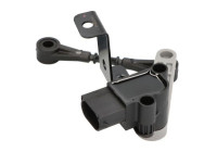 sensor, headlight height adjustment control element
