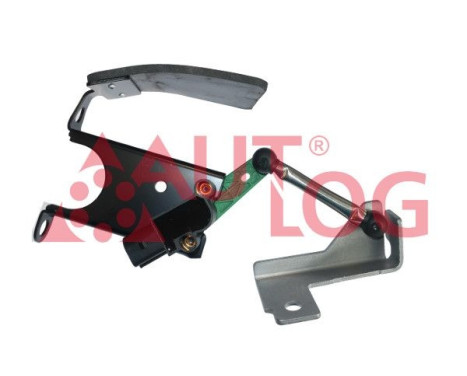 sensor, headlight height adjustment control element