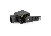 sensor, headlight height adjustment control element