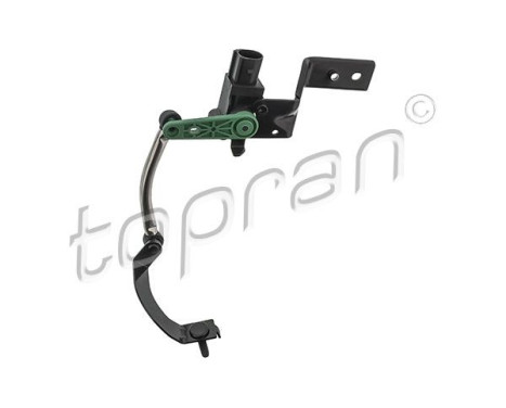 sensor, headlight leveling adjustment element
