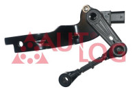 sensor, headlight leveling adjustment element