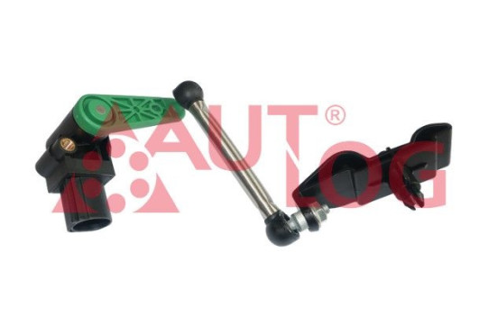 sensor, headlight leveling adjustment element