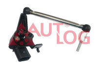 sensor, headlight leveling adjustment element