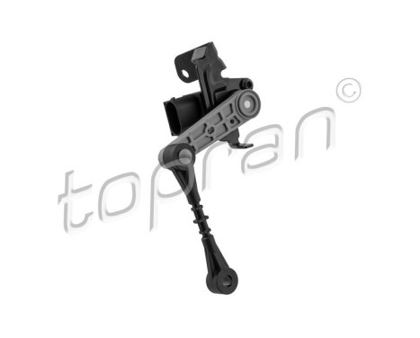 sensor, headlight leveling adjustment element