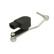 sensor, headlight leveling adjustment element