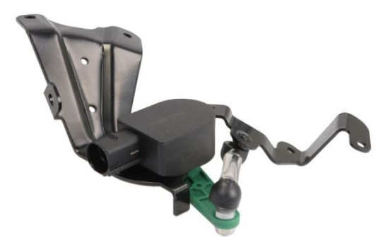 sensor, headlight leveling adjustment element